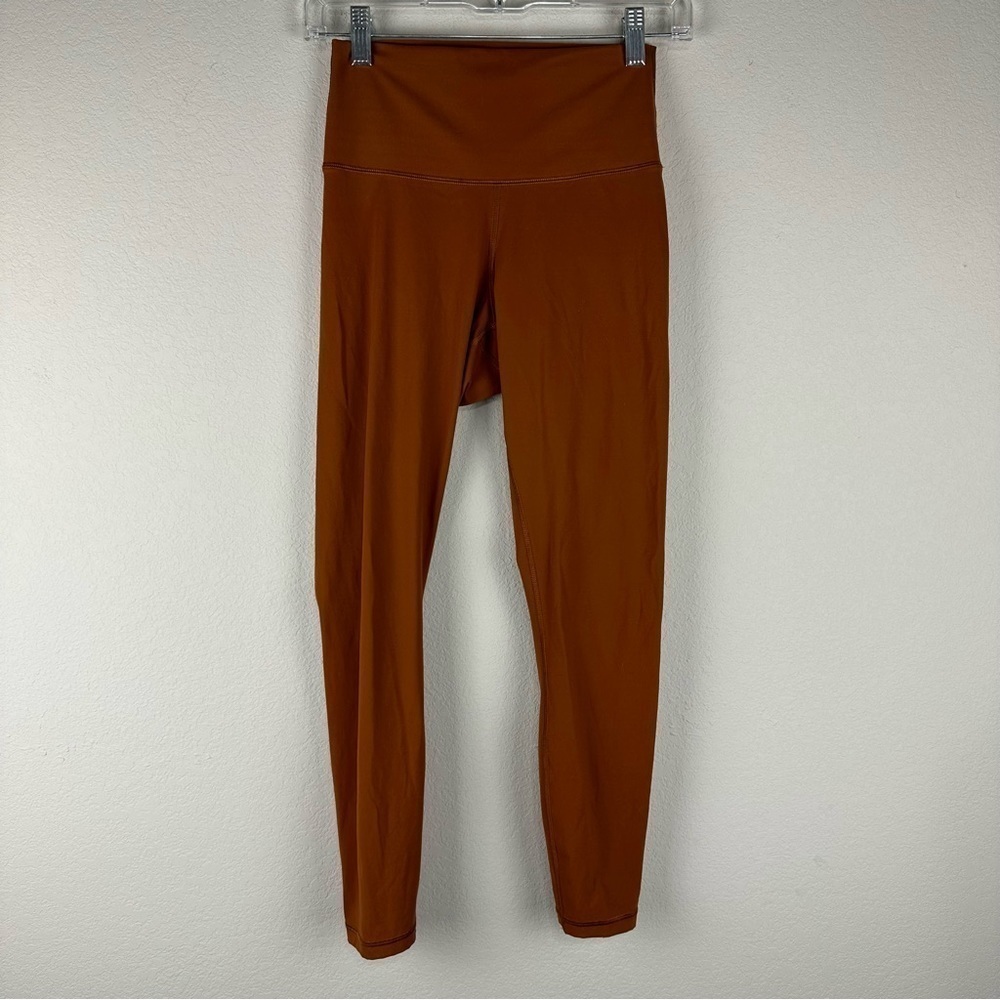 Everlane Gold Brown Renew Ankle Athletic Athleisure Leggings Size Small
